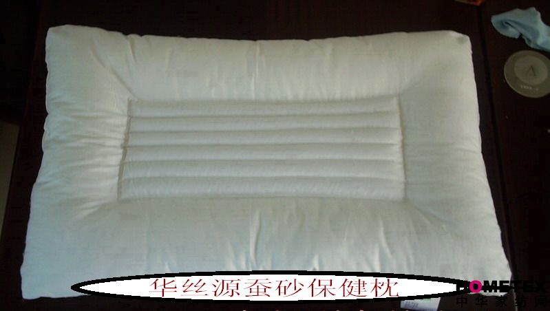 華絲源蠶砂保健枕 規格48*73 用途枕頭 成份幼齡蠶砂\植物棉